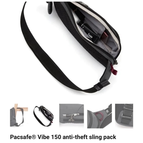 PACSAFE Crossbody Antitheft Travel bag - Picture 2 of 10